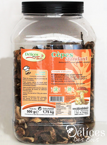 Cèpes standard tubo 500 g